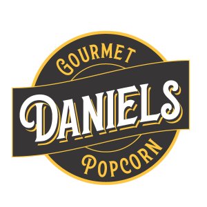Daniels Gourmet Popcorn Logo